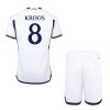 Maglia ufficiale Real Madrid Kroos 8 Casa 2023-24 per Bambino